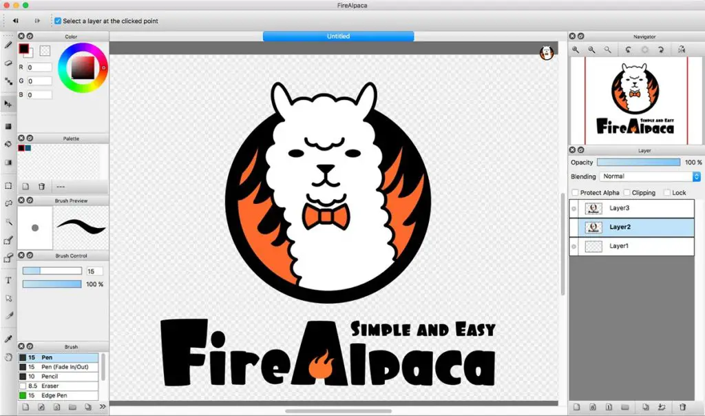 Fire Alpaca