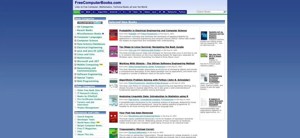 Freecomputerbooks.com