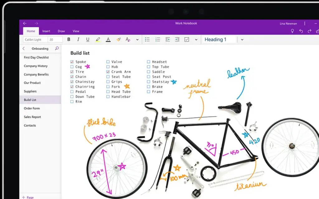 Microsoft Onenote