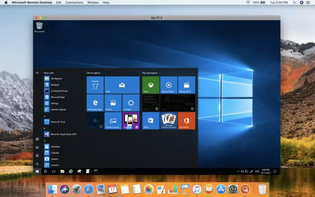 Microsoft Remote Desktop For Mac