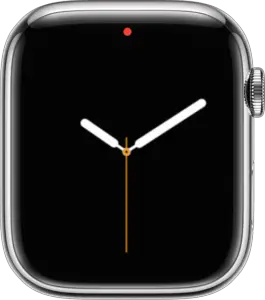 red dot on apple watch series 4