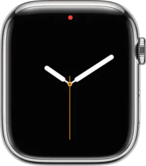 red dot on apple watch series 4
