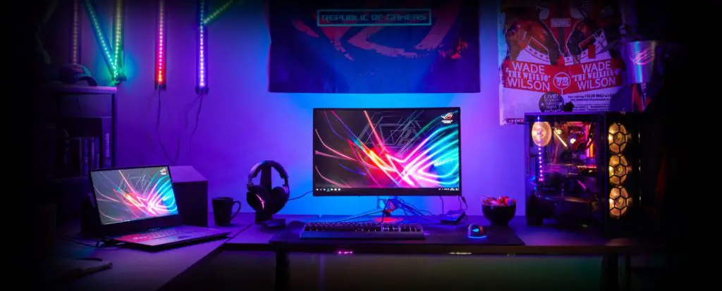 Asus Rog Gaming Setup