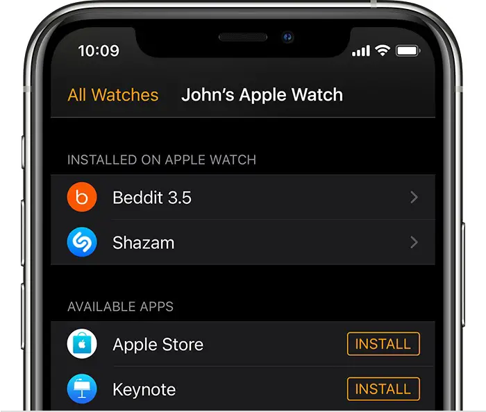 Apple Watch Download Apps