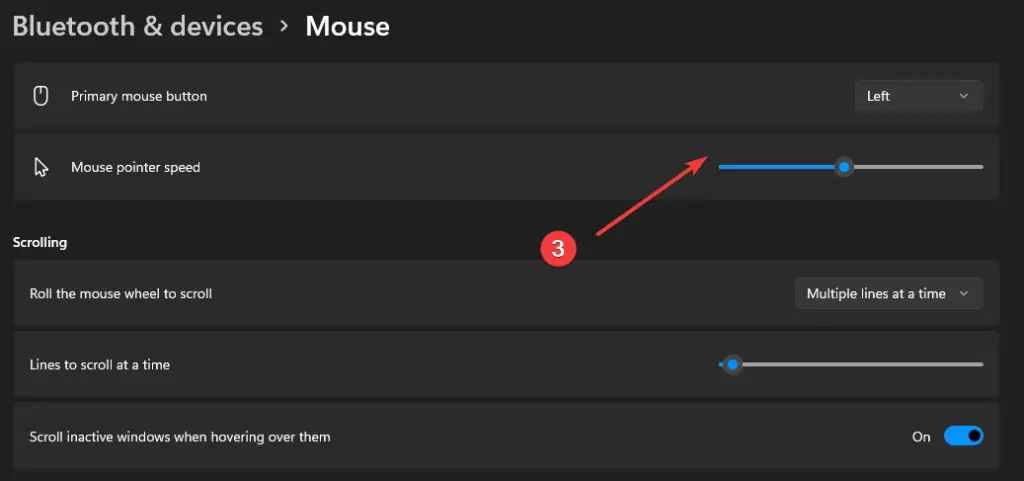 Mouse Settings