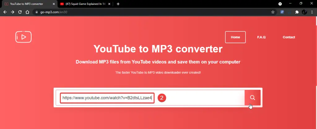 Paste Video Url On Go Mp3