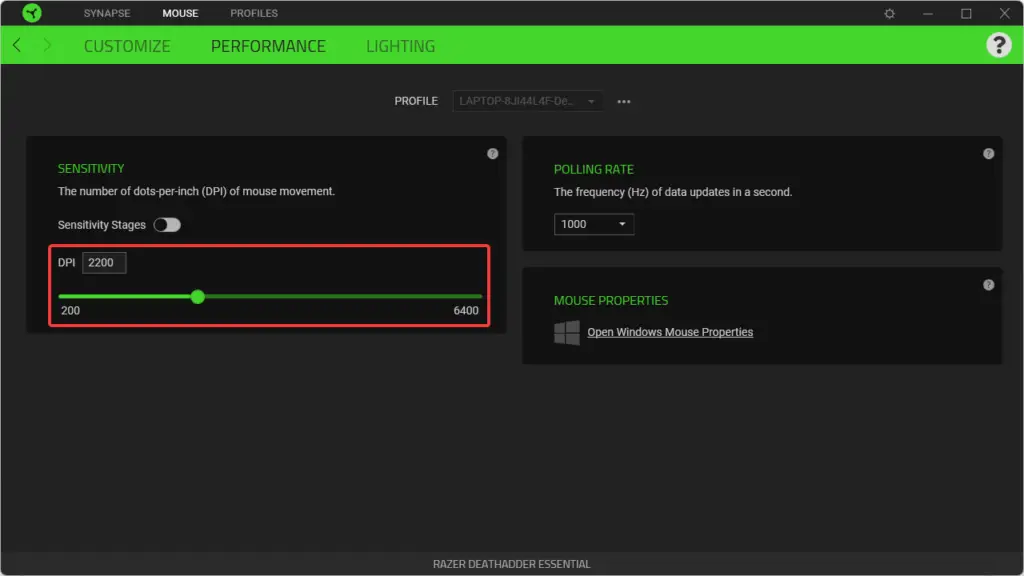 Razer Synapse Software