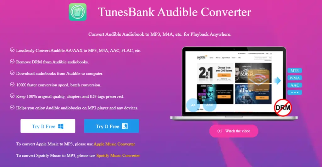 Tunesbank Audible Converter