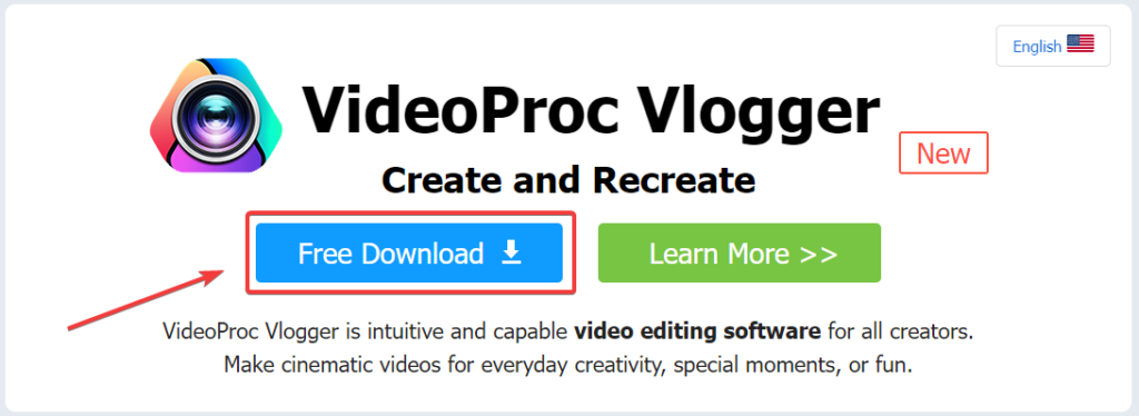 Download Videoproc Video Editor