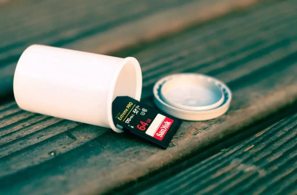 Sd Card In Cannister