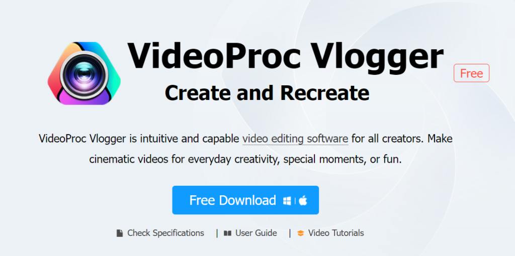 Videoproc Vlogger