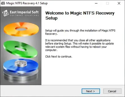 Installing Magic Ntfs Recovery Software