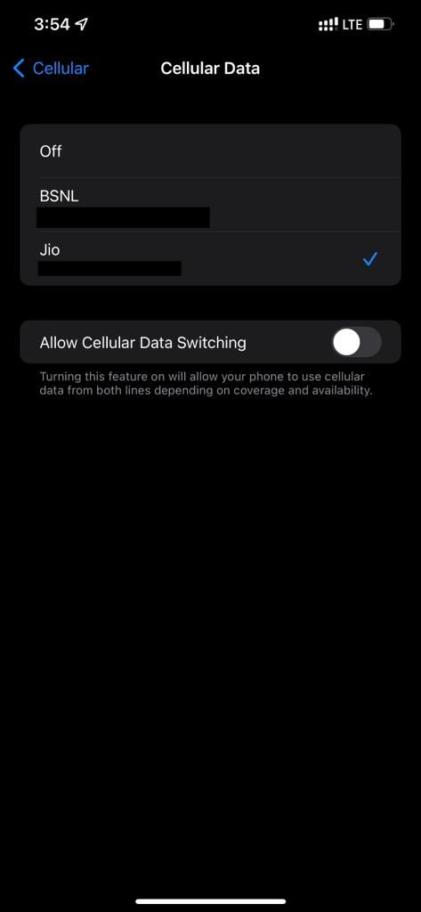 Iphone Cellular Data On