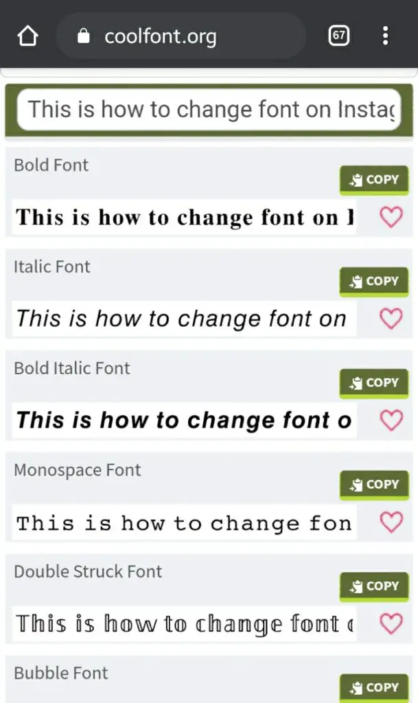 Coolfont.org