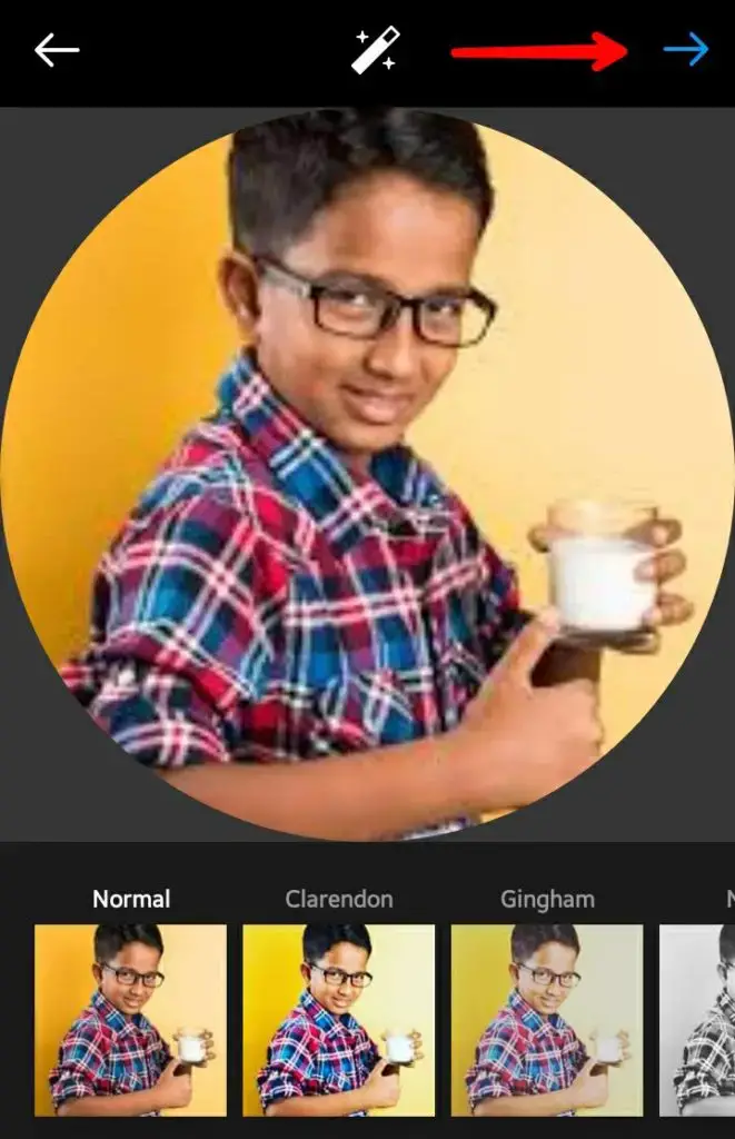 Instagram App - Profile Picture Editing