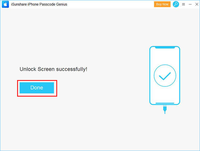 Unlock Screen Successfully