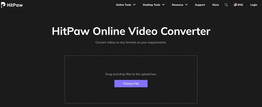 Hitpaw Online Video Converter