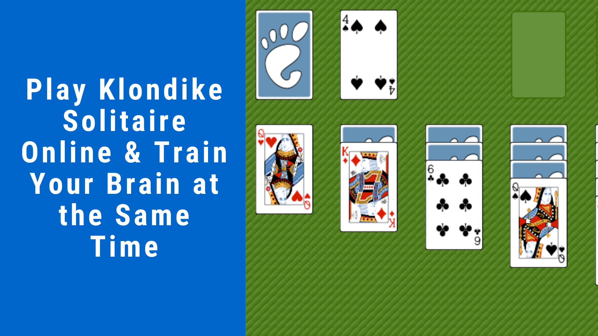 Play Klondike Solitaire Online & Train Your Brain At The Same Time