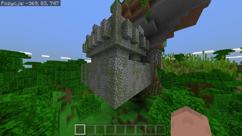 Floating Jungle Temple Minecraft Seed