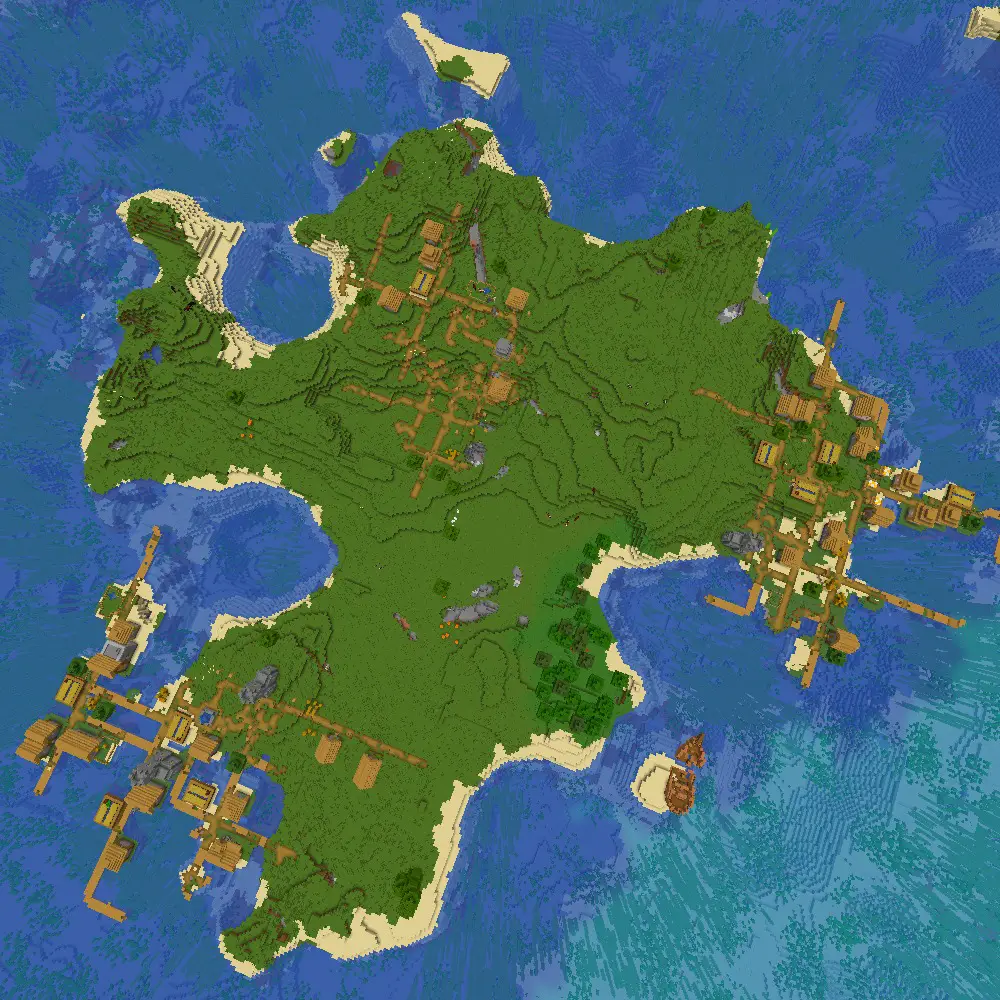 Island With Three Villages