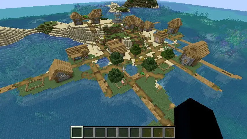 Isolated Island Village