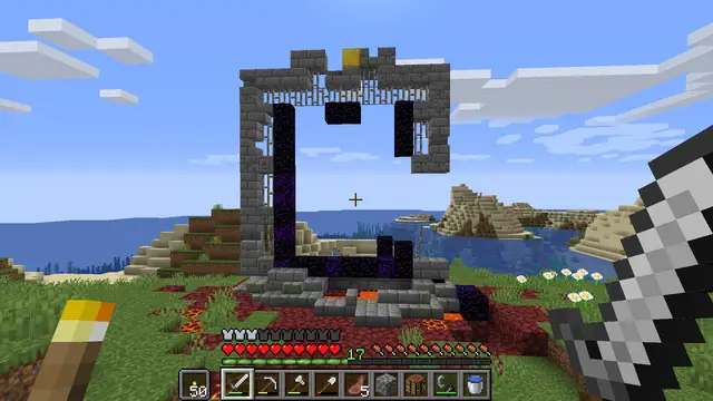 Largest Ruined Portal At Spawn