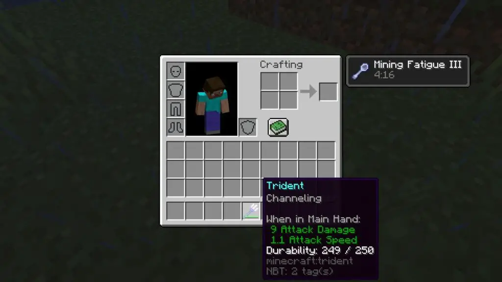 Minecraft Trident Channeling Enchantment