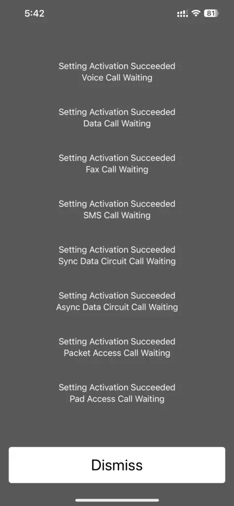 Iphone Activate Call Waiting