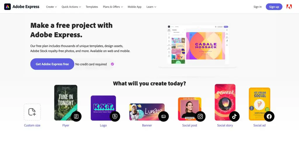 Adobe Express