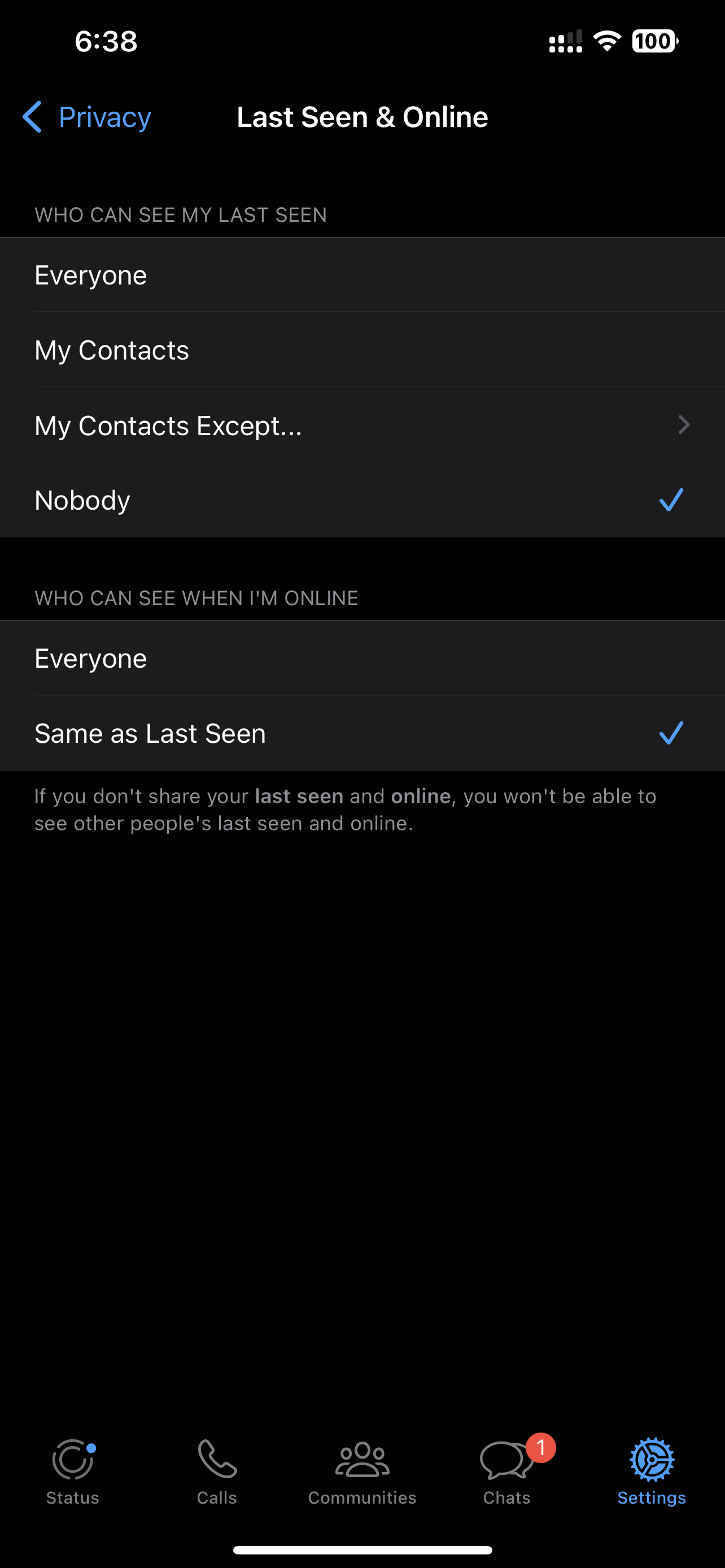 How to Hide Your Online Status on WhatsApp