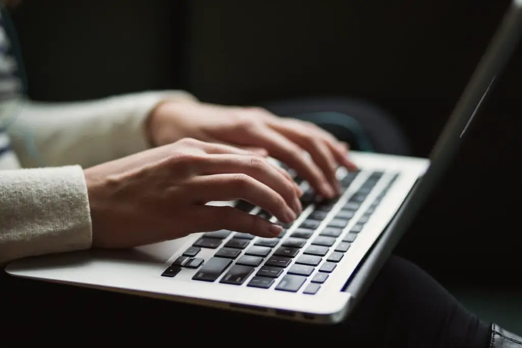 Person Using Macbook