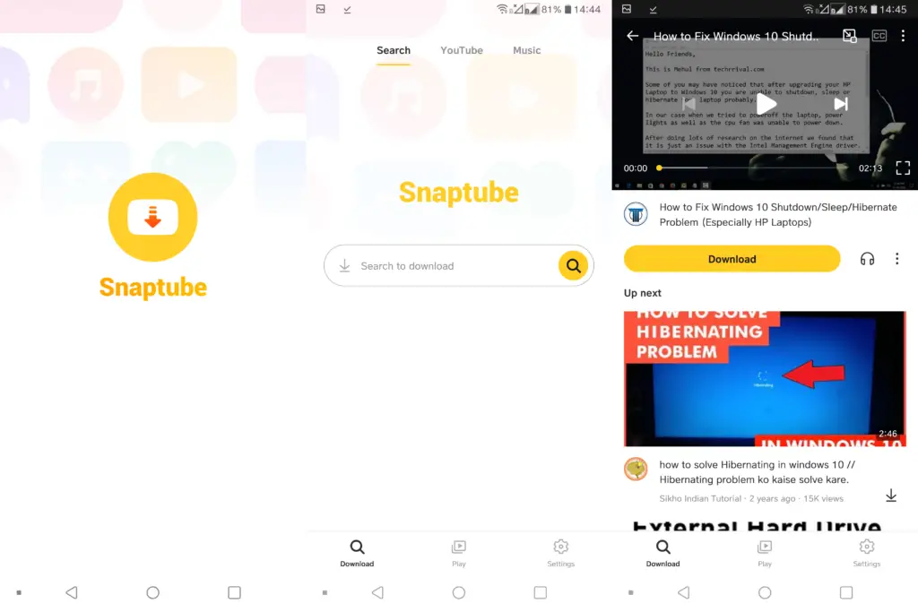 Snaptube