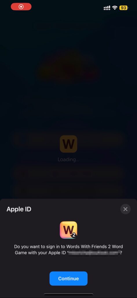 Words With Friends 2 Apple Id Login
