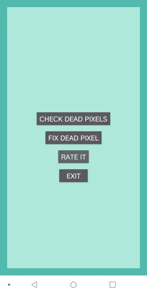 Dead Pixels Test And Fix App