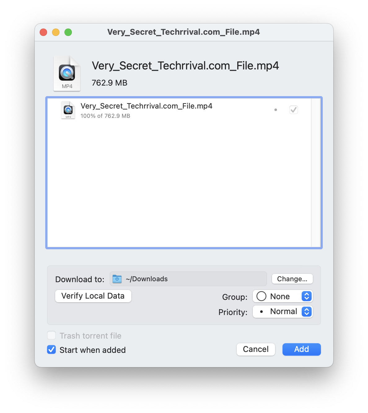 How to Create Torrent Files with Transmission