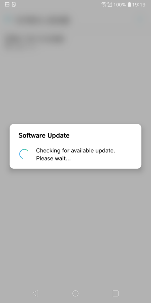 Android Settings - Checking For Updates
