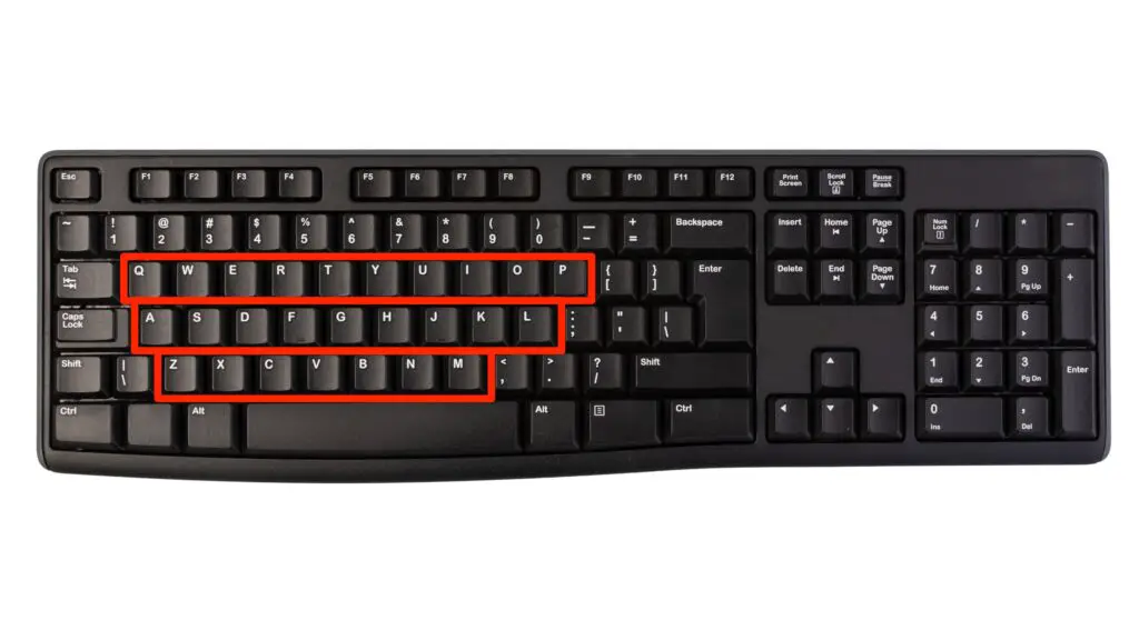 Keyboard - Alphabet Keys