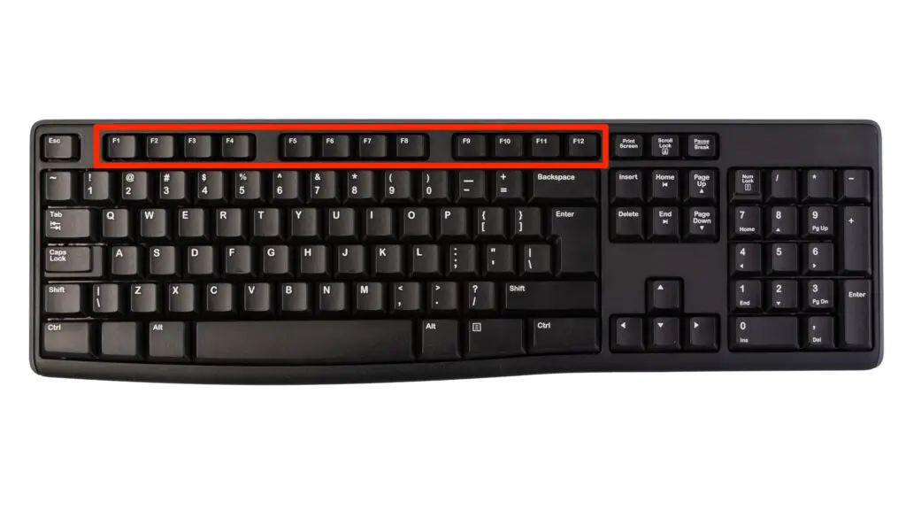 Keyboard - Function Keys