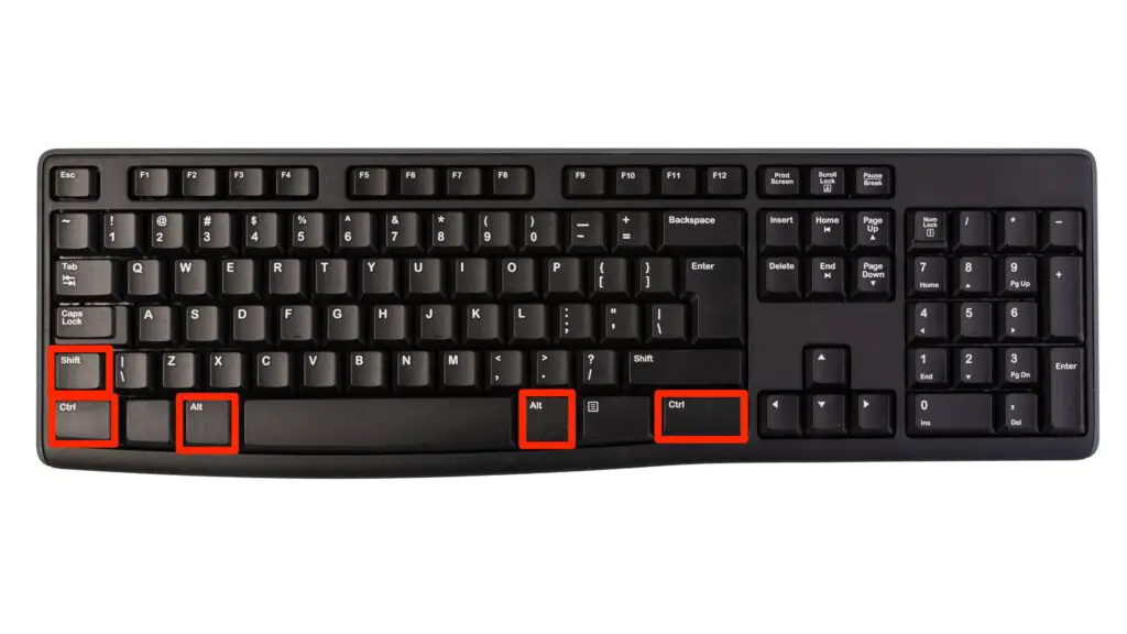 Keyboard - Modifier Keys