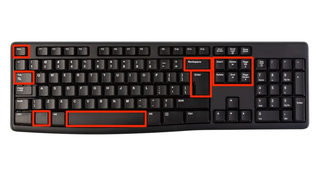 Keyboard - Special Keys