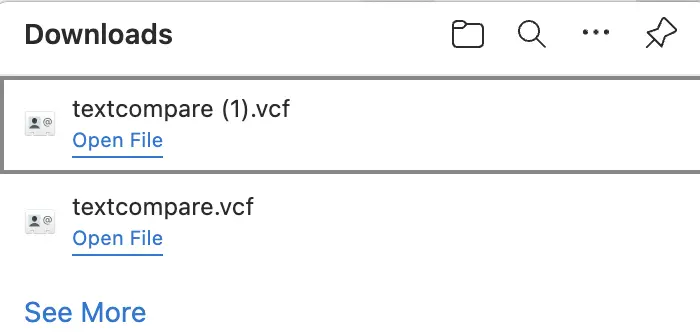 Textcompare Csvtovcard Vcard Download Complete