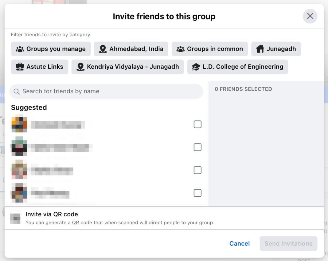 How to Invite All Friends to Facebook Group